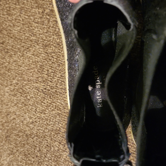 Kate Spade New York Sedgewick Chelsea Glitter Rain Boots Women's 6/7 - Picture 5 of 9